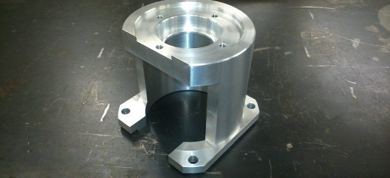 fabrication support moteur électrique en aluminium tournage fraisage mécanique générale de précision capteur fixation